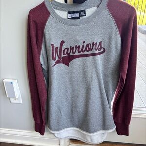 Gray and Maroon Women's heavy shirt